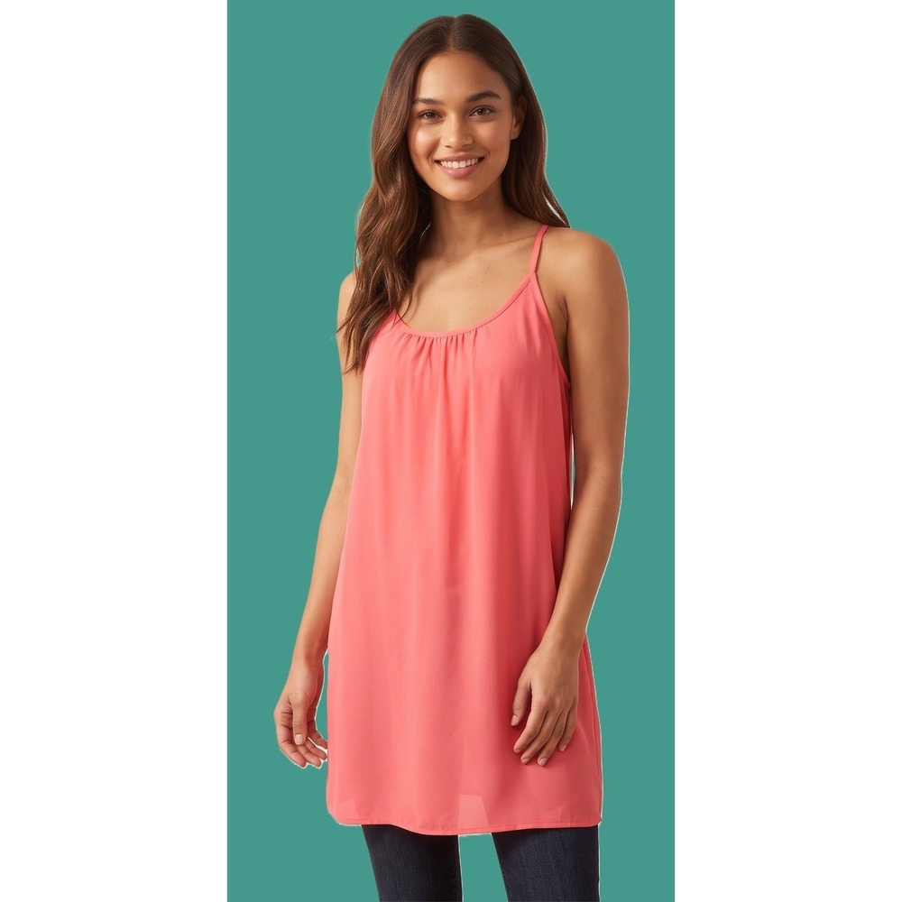 NWT Hot Pink Crochet Racerback Mini Shift Dress Sleeveless Coverup XXL